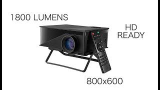 T1 MINI HD READY LED Projector Play PS4, Watch Movies on BIG 70" screen