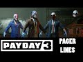 PAYDAY 3 BETA - PAGER VOICELINES
