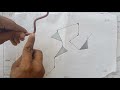 Isometric drawing double rolling and single rolling