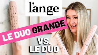 L'ange LE DUO GRANDE VS. LE DUO 360 Airflow Styler Wand LONG HAIR Review!!!  Glow Up Twins