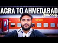 Agra cantt Ahmedabad Superfast Express with electric locomotive | Sleeper class train journey