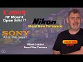 Third Party CANON RF Mount Lenses! | Nikon - More Firmware | New Pentax Film Camera &More Matt Irwin