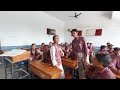 Class 9th DAV public school children's day celebration in class room video 1