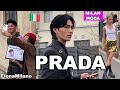 men PRADA SHOW 13-17 January 2023  Milan fashion week  🇮🇹 #italy #milan #mfw  #vogue #fashion #moda