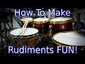 3 Great Rudiments For Drum Fills | Applying Rudiments To The Drum Set - DRUM LESSON