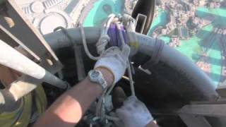 View From Working On Top Of The Burj Khalifa