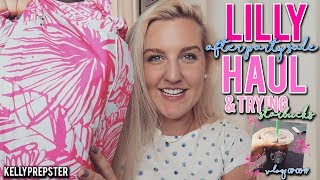 LILLY PULITZER APS HAUL 2017 & 1ST TIME TRYING COFFEE VLOG 9-3-17 || Kellyprepster