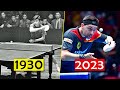 Table Tennis Evolution 1930-2023