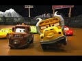 MATER does some TRACTOR TIPPING & has to answer to MISS FRITTER @ THUNDER HOLLOW SMASH & CRASH DERBY
