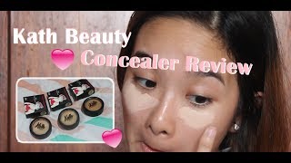 Kath Beauty Concealer Review + Swatches (Trying a Thailand Makeup Brand)