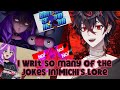 Kuro writ so many of the jokes in Michi’s lore