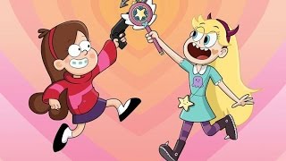 SVTFOE and Gravity Falls Opening-Swaped
