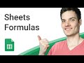 Google Sheets Formulas Tutorial