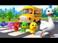 Wheels On The Bus, Wheels Go Rounds And More Nursery Rhymes | CoComelon Nursery Rhymes & Kids Songs