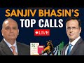 Sanjiv Bhasin's Top Calls For Today| Share Market Live | Stock Market Updates | Best Stocks to Buy