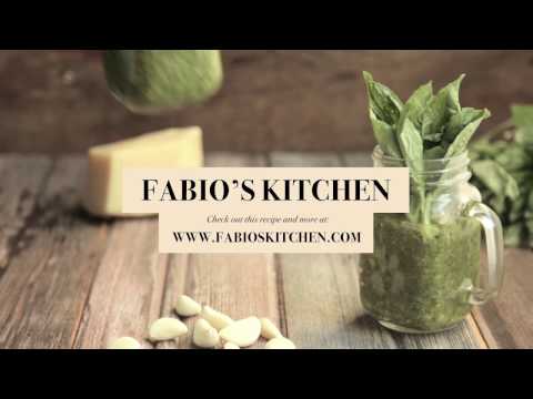 Fabio s Kitchen Episode 4 Fresh Pesto Sauce 
