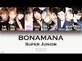 Super Junior (슈퍼주니어) – BONAMANA (미인아) (Color Coded Lyrics) [Han/Rom/Eng]