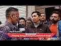 BJP leader Jamyang Namgyal met party workers at Kargil, addressed media
