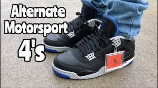 jordan 4 motorsport on feet jordan 4 motorsport on feet