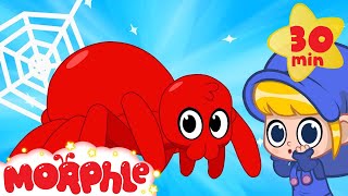 My Scary Pet Spider! Morphle becomes a spider superhero! My Magic Pet Morphle Animation for kids