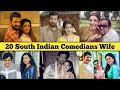 20 South Indian Comedians Wife 2022 | Beautiful Wives of South Comedians - Brahmanandam, Ali