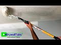How To Skim Coat Your Ugly Ceiling With a PAINT ROLLER!