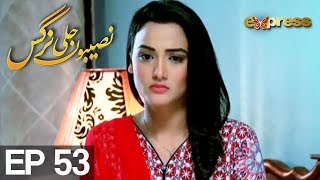 Naseboon Jali Nargis - Episode 53 Express Entertainment HD - Kiran Tabeer, Sabeha Hashmi Naseboon Jali Nargis - Episode 53 Express Entertainment HD - Kiran Tabeer, Sabeha Hashmi