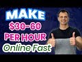 How To Make Money Online Fast (2019) , Legit Work From Home