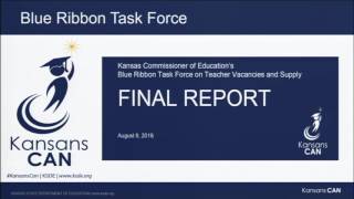 The August 8th, 2017 meeting of the Kansas State Board of Education