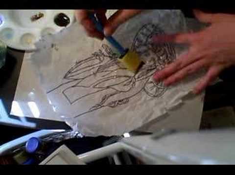 How To Crackle Paint With Pva Glue