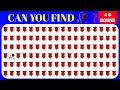 FIND THE ODD 😄🌹EMOJIS | HARD EDITION 40 Rounds | HOW GOOD YOUR 👀 #4