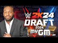 WWE 2K24 MyGM - CHAT vs SOOPLEX SEASON 2(EP.1/2) [JOIN THE LIVE TO PARTICIPATE]
