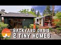 Friends' Garage Conversion ADU + Tiny House - Communal Backyard Oasis