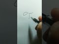 signature ideas for letter t #shorts #shortsfeed #shortvideo #short #drawing