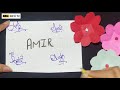 Amir Name Signature - Handwritten Signature Style for amir Name - Signatures By Amir Info TV