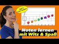Notes learning easily  - for kids - simple to understand - music for kids - online musicschooling