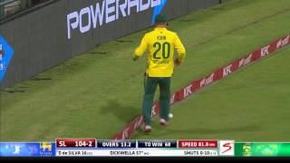 South Africa vs Sri Lanka - 3rd T20 - SL Innings Highlights