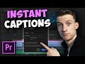 How To Create Animated Subtitles in Adobe Premiere Pro 2023 (Fast & Easy)
