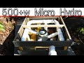 AWESOME WATER POWER 500w Hydro Electric Off Grid System