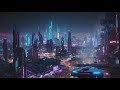 CYBER CITY (Futuristic Blade Runner/Dune-style ambient electronic dreamy synthwave soundscapes)