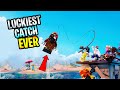 LUCKIEST CATCH EVER! How To Unlock Dock House Buildings And Every Fish Location In Lego Fortnite