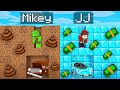 Mikey POOR Cave vs JJ RICH Cave Battle in Minecraft (Maizen)