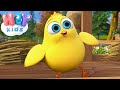 Good Morning Little Chickens song 🐤 HeyKids - Nursery Rhymes & Kids Songs