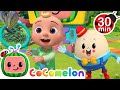 Humpty Dumpty (Animal Version) | CoComelon JJ's Animal Time - Kids Animal Songs