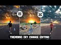 New Trending Sky Moving Reels Video Editing In Capcut | Sky Change Reels Video Editing In Capcut