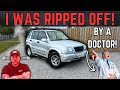 I WAS RIPPED OFF with this Part Exchange Grand Vitara!