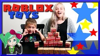 Unboxing *18* Roblox Series 2 Blindboxes! Game Related Toy Videos, SallyGreenGamer and Family!