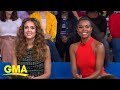 Gabrielle Union and Jessica Alba talk motherhood and their new show l GMA