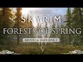 The Forests of Spring | Peaceful Spring Skyrim Music & Ambience | 3 Hours