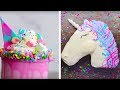 10 Amazing Unicorn Themed Dessert Recipes , DIY Homemade Unicorn Buttercream Cupcakes By So Yummy